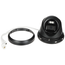 8Mpx 4K UHD AcuSense IP Camera Active Deterrence Strobe Siren Audio WDR IR LED IP67 Hik-Connect Hikvision DS-2CD2383G2-LI2U/SL(2