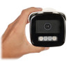 กล้อง IP 6MP Smart Hybrid Light AcuSense 2.8mm ไฟส่องสว่าง 60 เมตร ระบบเสียง IR LED Hik-Connect IP67 โครงโลหะ Hikvision DS-2CD2T