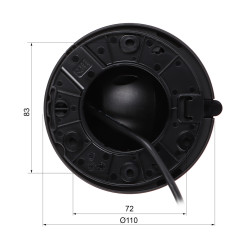 Caméra IP Smart Dual Light 4MP 2.8mm Vision Nocturne LED IR Audio Noire DAHUA IPC-HDW1439V-A-IL-0280B-BLACK