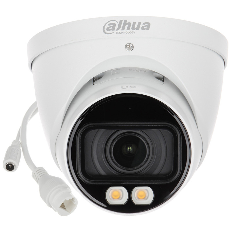 Câmara IP 6 Mpx 4K WizSense Smart Dual Light Motozoom 2.7-13.5mm IR40m Full Color IVS SMD+ PoE IP67 Dia Noite DAHUA IPC-HDW2649T