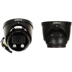 5Mpx IP Camera TiOC Full Color Active Deterrence Siren LED Light AI IVS IR IP67 DAHUA IPC-HDW3549H-AS-PV-0280B-S5-BLACK