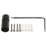 5Mpx IPカメラ TiOCフルカラー アクティブ抑止サイレン LEDライト AI IVS IR IP67 DAHUA IPC-HDW3549H-AS-PV-0280B-S5-BLACK
