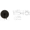 500万像素全彩AI TiOC IP摄像机主动防御警报器LED夜视IP67 2.8mm DAHUA IPC-HFW3549T1-AS-PV-0280B-S5-BLACK