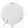 IPスピードドームカメラ 1080p 2.8-12mm PTZ Starlight IVS POE IK10 IP66 DAHUA SD22204DB-GNY