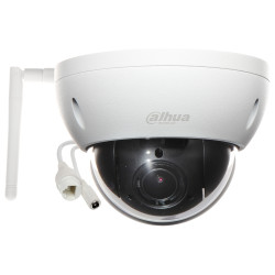 IP PTZ Wi-Fi камера 4Mpx 2.8-12mm 4x Zoom Starlight IK10 IP66 IVS SMD 3.0 CMOS DAHUA SD22404DB-GNY-W