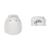 מצלמת אבטחה IP Wi-Fi 6 Smart Dual Light Active Deterrence 3Mpx 2.8mm עם זיהוי אנשים ורכבים סירנה שמע ומיקרופון DAHUA T3A-PV-0280
