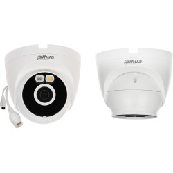 ワイヤレスWi-Fiカメラ 4MP ハイブリッドデュアルライト アクティブ抑止機能 サイレン LED 音声 マイク搭載 DAHUA T4A-PV