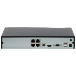 4-kanals IP NVR opptaker PoE 6Mpx H.265+ Onvif HDMI VGA P2P Hik-Connect iVMS-4200 Hikvision DS-7104NI-Q1/4P/M(D)