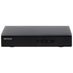 4-Kanal IP Netzwerk-Videorekorder 4x PoE 6Mpx H.265+ HDMI VGA ONVIF Cloud P2P Hik-Connect iVMS-4200 Hikvision DS-7104NI-Q1/4P/M(