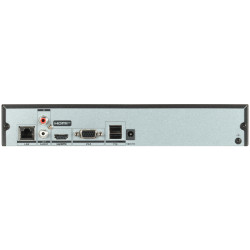 เครื่องบันทึกภาพ IP 4 ช่อง 4K UHD H.265+ เครือข่ายการตรวจสอบ ONVIF เอาต์พุต HDMI VGA ตรวจจับความเคลื่อนไหว 2.0 iVMS-4200 Hikvisi