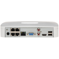 IP snemalnik NVR 4 kanali 4xPoE 4K UHD 12MPx H.265+ P2P IVS Onvif zaznavanje DAHUA NVR2104-P-4KS3