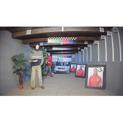 Câmera Híbrida 4em1 2Mpx 5Mpx Externa IP66 Lente 2.8mm Grande Angular Infravermelho IR 20m OSD D-WDR Full HD APTI APTI-H50PC21-2