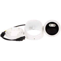 กล้องวงจรปิด 4 in 1 AHD CVI TVI CVBS 5MP 2MP Full Color LED 25m IP67 โดมโลหะภายนอกมุมกว้าง APTI APTI-H50V21-28W-L