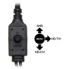 4合1 AHD HD-CVI HD-TVI 500万像素监控摄像机 全高清户外 IP67 金属半球红外20米 3.6mm镜头 APTI APTI-H51V2-36