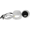 4in1 アナログカメラ AHD CVI TVI 5Mpx 2Mpx 1080p レンズ 3.6mm IR20m IP67 金属製ドーム 屋外監視用 APTI APTI-H51V21-36W