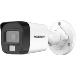 מצלמת 4K UHD היברידית חכמה Smart Hybrid Light IR 30m LED 20m IP67 עדשה 2.8mm זווית רחבה 108 Hikvision DS-2CE16U0T-LF(2.8MM)