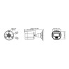 4K UHD Smart Hybrid Light IR 30m White Light 20m IP67 Kamera 2.8mm Objektiv 108 Grad Winkel Hikvision DS-2CE16U0T-LF(2.8MM)