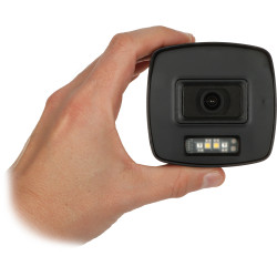 Хибридна камера 3K 5MP 4в1 Smart Hybrid Light Цветна нощна картина Микрофон IP67 Външна Bullet Hikvision DS-2CE17K0T-LFS(2.8MM)