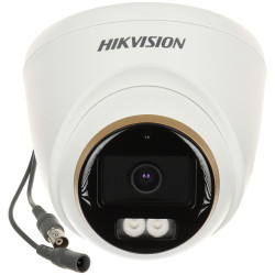 Analogna kupolasta kamera 3K HD-TVI Smart Hybrid Light ColorVu WDR 130dB IP67 vanjska noćna u boji Hikvision DS-2CE72KF3T-LE(2.8
