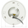 3K HD-TVI куполна аналогова камера Smart Hybrid Light ColorVu WDR 130dB IP67 външна цветна нощна Hikvision DS-2CE72KF3T-LE(2.8MM