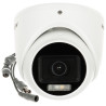 4K 8.3Mpx AHD CVI TVI PAL Smart Hybrid Light 红外30m LED 20m IP67金属半球摄像机 Hikvision DS-2CE76U0T-LMF(2.8MM)