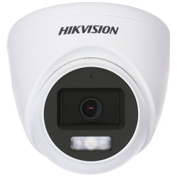 4in1 3K 5MP 2.8mm kamera Smart Hybrid Light LED IR apgaismotājs IP67 ārējā kupola novērošanas kamera Hikvision DS-2CE78K0T-LFS(2