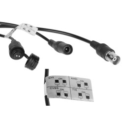 Telecamera antivandalo 4in1 5Mpx IR 40m Microfono Starlight Grandangolare Dome IP67 IK10 Monitoraggio Esterno DAHUA HAC-HDBW1500