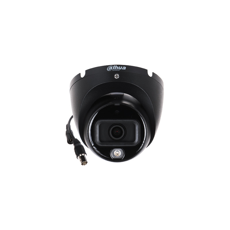 Гібридна купольна камера 4в1 1080p Smart Dual Illumination IR LED 20м мікрофон IP67 металева зовнішня CCTV DAHUA HAC-HDW1200TLM-