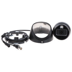 Гібридна купольна камера 4в1 1080p Smart Dual Illumination IR LED 20м мікрофон IP67 металева зовнішня CCTV DAHUA HAC-HDW1200TLM-