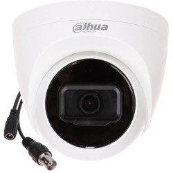 Câmara Dome 4em1 Full HD 1080p Lente 2.8mm Iluminador IR 40m Microfone Embutido IP67 DAHUA HAC-HDW1200TQ-A-0280B-S6