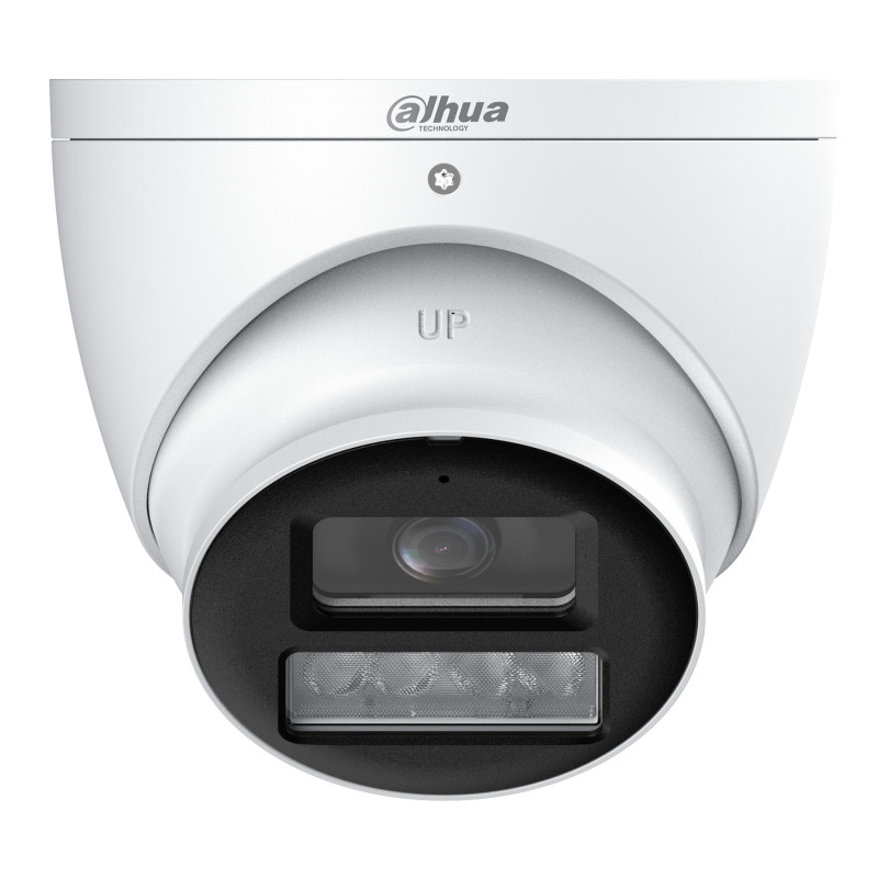 Αναλογική Κάμερα 4σε1 IP67 Full-Color 1080p 2Mpx Ήχος Μικρόφωνο LED 40m Starlight Μεταλλική Θόλου Παρακολούθηση DAHUA HAC-HDW123