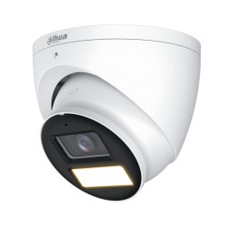 Αναλογική Κάμερα 4σε1 IP67 Full-Color 1080p 2Mpx Ήχος Μικρόφωνο LED 40m Starlight Μεταλλική Θόλου Παρακολούθηση DAHUA HAC-HDW123