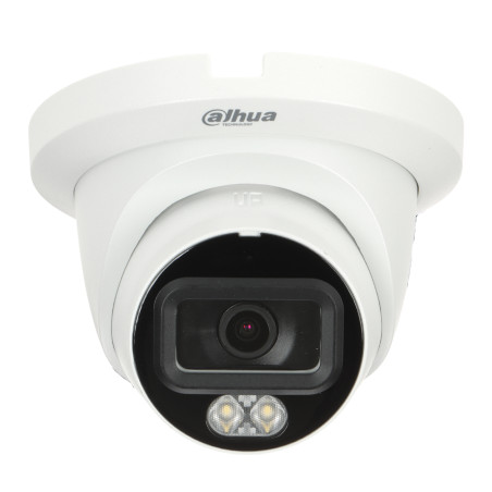 ハイブリッドカメラ 4in1 5Mpx レンズ 2.8mm スマートデュアルライト LED IR照明 IP67 マイク WDR モニタリング DAHUA HAC-HDW1500TLMQ-IL-A-0280B-S3-DIP