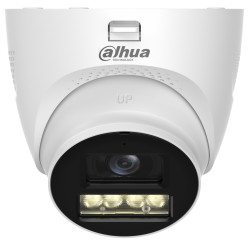 Гібрыдная камера 5 Mpx Smart Dual Light Аб'ектыў 2.8 мм IP67 Двухбаковая аўдыясувязь Super Adapt 4у1 DAHUA HAC-HDW1500TQ-IL-T-02