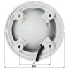 Камера 4в1 AHD CVI TVI CVBS 8Mpx 4K 2.8mm IR30m IP67 Купольна Зовнішня Металева Моніторинг DAHUA HAC-HDW1800M-0280B