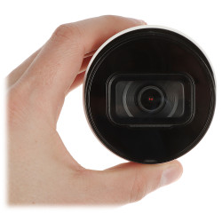 Камера 4-у-1 AHD CVI TVI PAL 1080p 2MP IR 30m IP67 Шырокавугольны аб’ектыў 2.8mm Вонкавая цыліндрычная металічная DAHUA HAC-HFW1