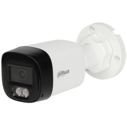 8Mpx 4K UHD AHD CVI TVI CVBS 2.8mm スマートデュアルライト マイク内蔵 IP67 屋外バレットカメラ DAHUA HAC-HFW1801RL-IL-A-0280B-S3-DIP