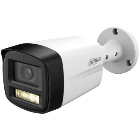 4K 8MP Smart Dual Light Hybrid Camera IR LED 40m External Microphone IP67 4-in-1 DIP Switch Wide Angle DAHUA HAC-HFW1801TLM-IL-A