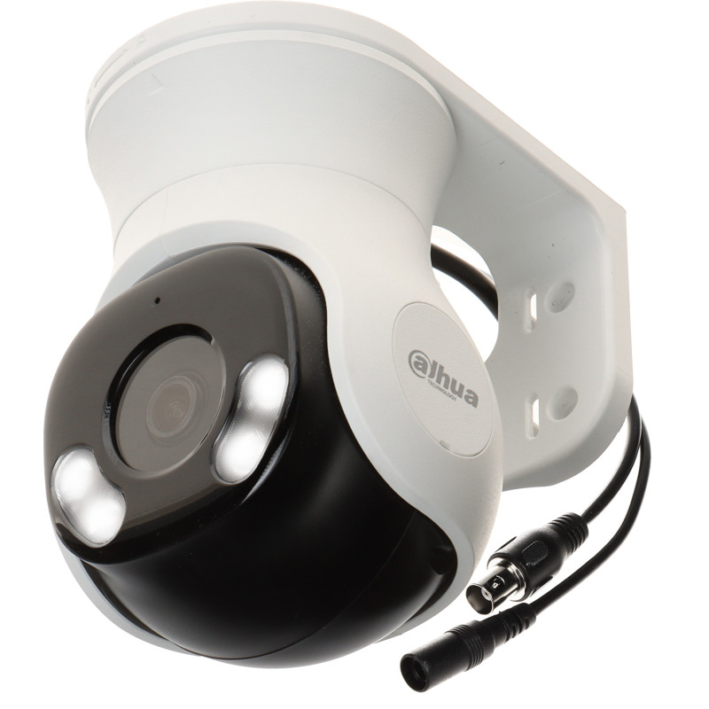 מצלמת PTZ חיצונית Smart Dual Light 1080p 2.8mm AHD CVI TVI PAL ממונעת לניטור במעגל סגור IP66 DAHUA HAC-PT1200A-IL-A-0280B-S6