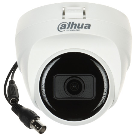 Telecamera Analogica 4in1 Dome 2Mpx Full HD 1080p IR 25m Obiettivo 2.8mm Grandangolo 100 Gradi OSD DAHUA HAC-T1A21-U-0280B