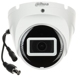 Чатырохсістэмная купальная камера 1080p 2MP IR 30m Шырокавугольны аб'ектыў 2.8mm Металічная IP67 Вонкавая CCTV Analog DAHUA HAC-