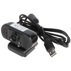 Webcam USB Full HD 1080p Microphone pour Cours Travail  Distance Visioconférence Skype Zoom Teams Delta Multimedia HQ-730IPC