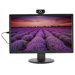 Full HD 1080p USB webkamera med mikrofon for fjernarbeid og videokonferanser Delta Multimedia HQ-730IPC