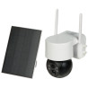 Außen Solar IP Kamera 4Mpx WLAN PIR-Sensor Akkubetrieben Kabellos Tag Nacht IR LED USB-C DELTA CCTV ICSEE-W41SD-SOLAR
