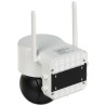 Знешняя сонечная IP-камера 4Mpx Wi-Fi PIR-датчык акумулятарная бесправадная дзень ноч LED IR USB-C DELTA CCTV ICSEE-W41SD-SOLAR