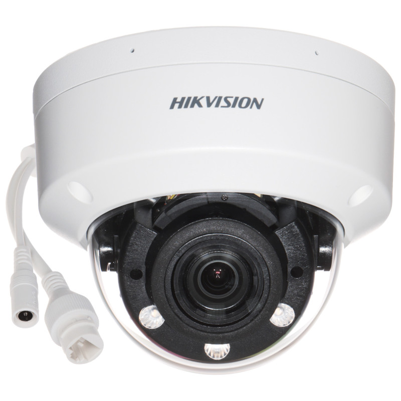 600万像素 4K 防暴网络摄像机 Motozoom 智能混合补光 IR LED IP67 IK10 半球型 户外 麦克风 Hikvision DS-2CD1763G2-LIZU(2.8-12MM)PL