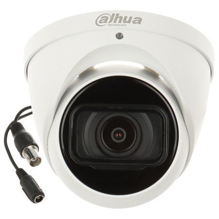 4in1 ハイブリッドカメラ 5Mpx モトズームレンズ IR 60m マイク 屋外用 IP67 アルミニウム DAHUA HAC-HDW1500T-Z-A-27