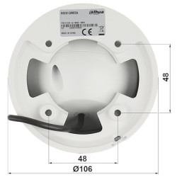 Аналогова камера 4в1 5Мп Hybrid Dual Illumination Кольорове зображення вночі IR LED 40м IP67 Мікрофон Зовнішня DAHUA HAC-HDW1509