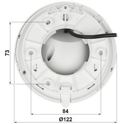 Càmera de cúpula 4en1 5Mpx IR 60m WDR 120dB Àudio IP67 DAHUA HAC-HDW2501TMQ-A-028