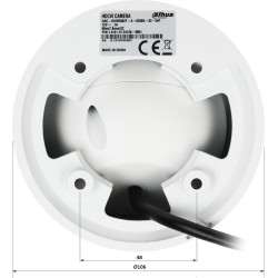 4-sistēmu 4K UHD 8.3Mpx IR 60m 2.8mm Starlight WDR mikrofons āra IP67 industriālā CCTV kamera DAHUA HAC-HDW2802T-A-0280B-S2-DIP